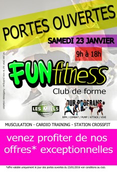 PORTES OUVERTES 23/01/2016