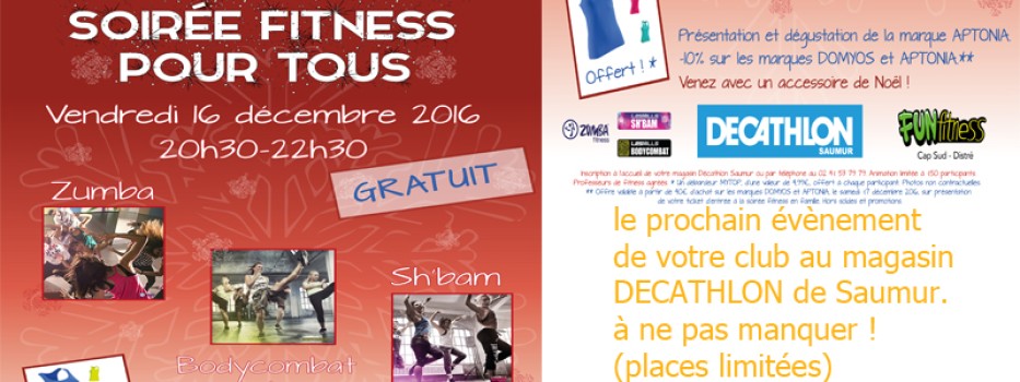 soirée fitness gratuite 