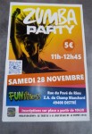 ZUMBA PARTY 28/11/2015